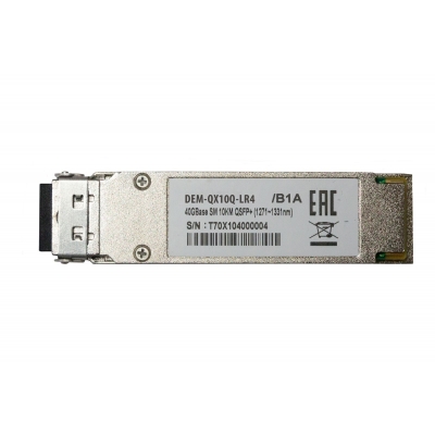 D-Link DEM-QX10Q-LR4, Трансиверы
