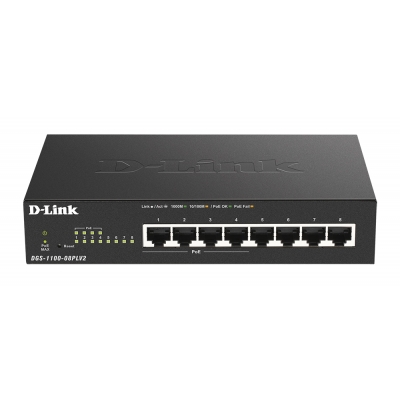 D-Link DGS-1100-08PLV2, Power over Ethernet D-Link DGS-1100-08PLV2, Power over Ethernet