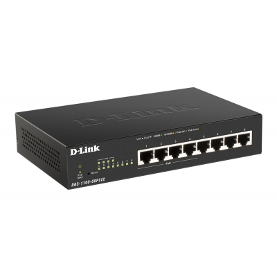 D-Link DGS-1100-08PLV2, Power over Ethernet D-Link DGS-1100-08PLV2, Power over Ethernet