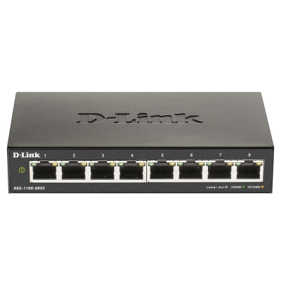 D-Link DGS-1100-08V2, Коммутаторы D-Link DGS-1100-08V2, Коммутаторы