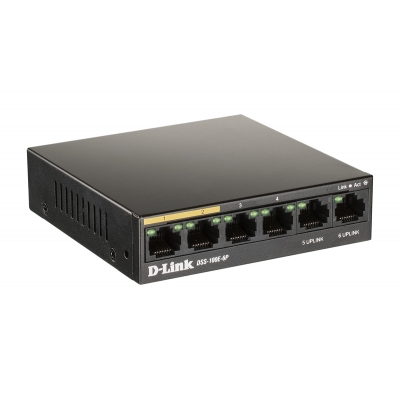 D-Link DSS-100E-6P, Power over Ethernet